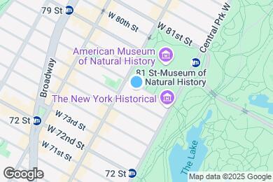 Map image of the property - 50 W 77th St