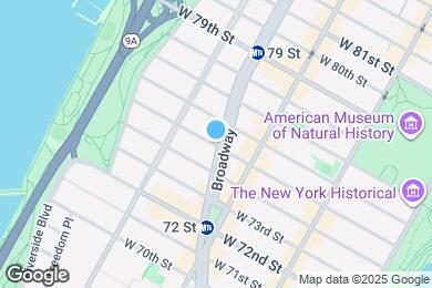 Map image of the property - 235 W 75th St