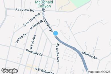 Map image of the property - 2177 Maricopa Hwy