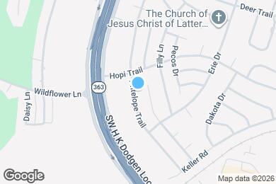 Map image of the property - 923 Antelope Trl