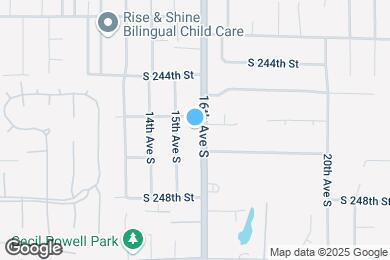 Map image of the property - 24515 16th Ave S