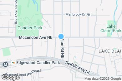Map image of the property - 374 Clifton Rd NE