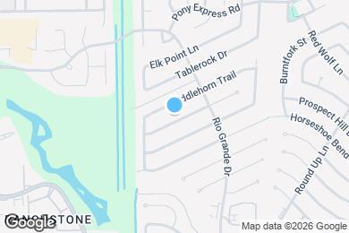 Map image of the property - 10514 Wayward Wind Ln