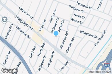 Map image of the property - 9548 Claymore St