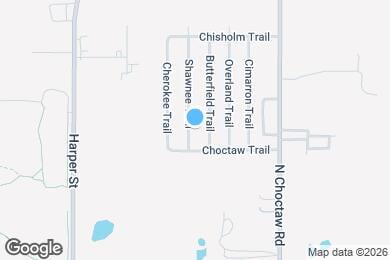 Map image of the property - 1712 Shawnee Trail