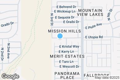 Map image of the property - 429 E Utopia Rd