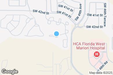 Map image of the property - 4914 SW 45th Cir