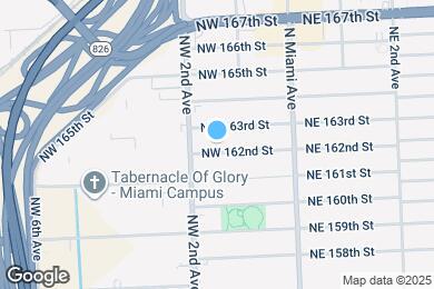 Map image of the property - 151 NW 162nd St