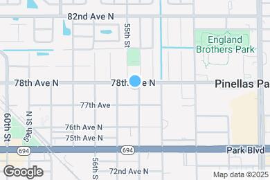 Map image of the property - 7770 54th St N