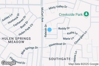 Map image of the property - 3428 Michelle Ridge Dr
