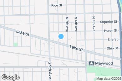 Map image of the property - 319 N 8th Ave