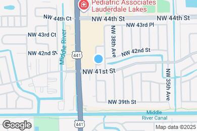 Map image of the property - 4110 NW 39th Ave