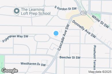 Map image of the property - 1523 Olympian Way SW