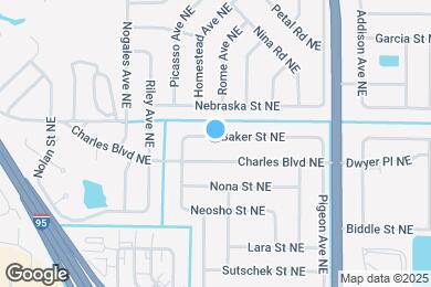 Map image of the property - 1552 Baker St NE