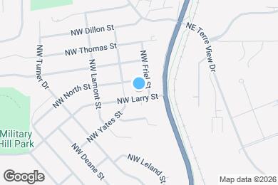 Map image of the property - 130 NW Larry St