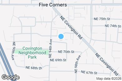 Map image of the property - 9522 NE 72nd St