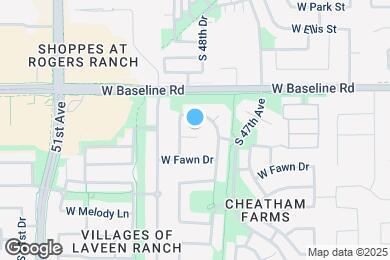 Map image of the property - 4810 W Beautiful Ln