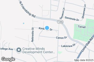 Map image of the property - 160 Kimberly Dr