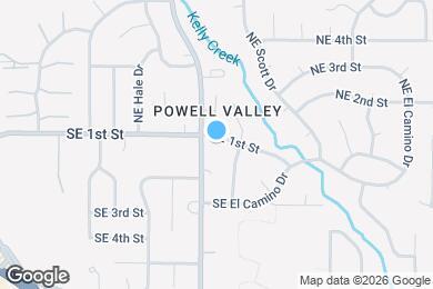 Map image of the property - 3380 SE 1st St