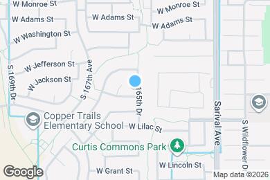 Map image of the property - 276 S 165th Dr