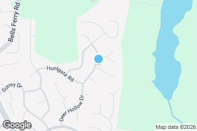 Map image of the property - 1040 Deer Hollow Dr