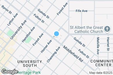 Map image of the property - 801 Middlefield Rd