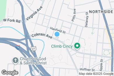 Map image of the property - 4128 Colerain Ave