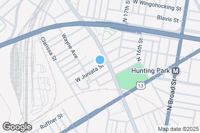 Map image of the property - 16xx W Juniata St