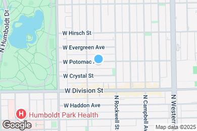 Map image of the property - 2637 W Potomac Ave