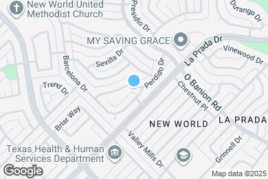 Map image of the property - 606 Perdido Dr