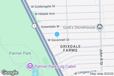 Map image of the property - 476 W Savannah St