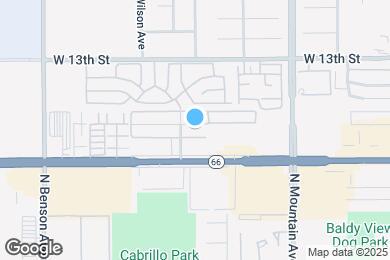 Map image of the property - 1354 Springfield St