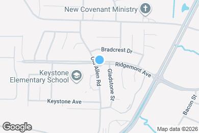 Map image of the property - 4340 Old Allen Rd
