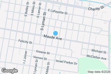 Map image of the property - 1303 Maude Ave