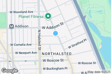 Map image of the property - 3540 N Broadway St