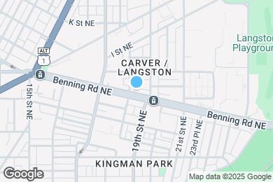 Map image of the property - 1810 Benning Rd NE