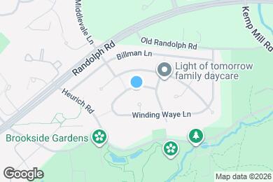 Map image of the property - 1639 Winding Waye Ln