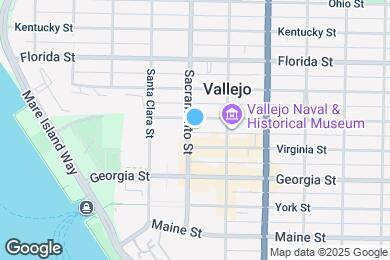 Map image of the property - 616 Sacramento St