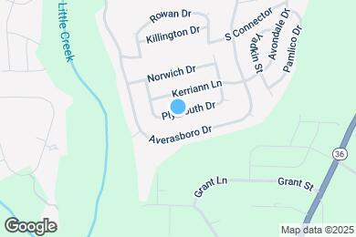 Map image of the property - 171 Plymouth Dr