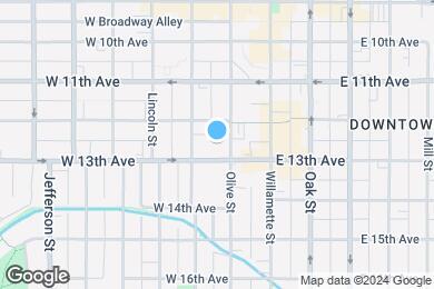 Map image of the property - 13th & Olive Apartments