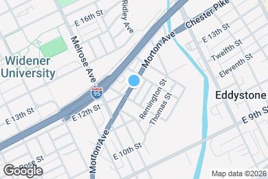 Map image of the property - 1111 Morton Ave