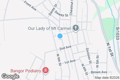 Map image of the property - 348 N 8th St