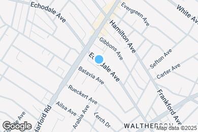 Map image of the property - 3021 Echodale Ave