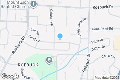 Map image of the property - 208 Carol Dr