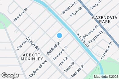 Map image of the property - 78 Portland St