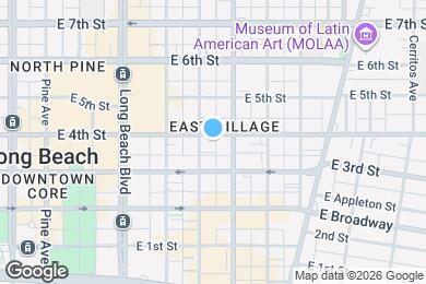 Map image of the property - 518 E 4th St