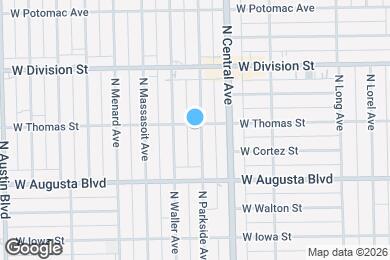 Map image of the property - 1056 N Parkside Ave