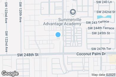 Map image of the property - 11723 SW 246th Ter