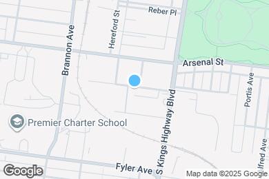 Map image of the property - 4960 Kemper Ave