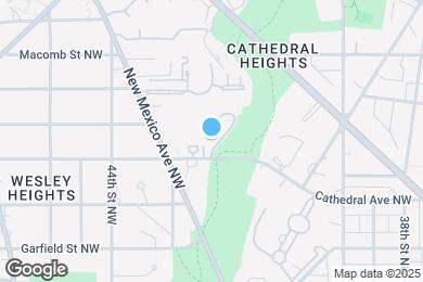 Map image of the property - 4201 Cathedral Ave NW